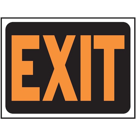 Exit Sign 8.5 X 12.5, 10PK